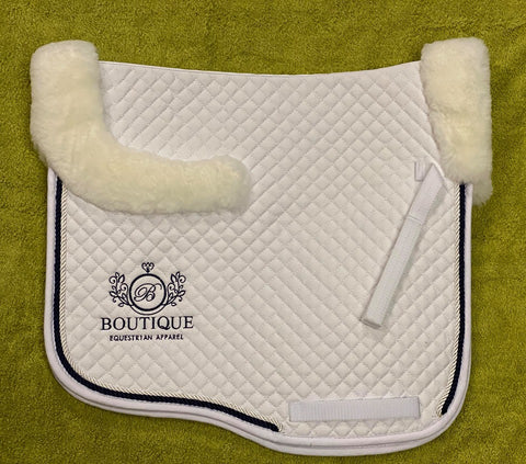Saddle Pad - White