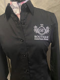 Casual Ladies Shirt - Black