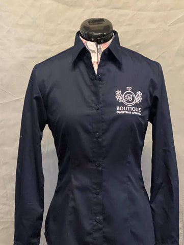 Casual Ladies Shirt - Navy