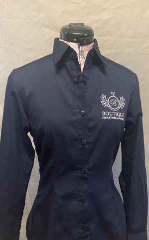 Casual Ladies Shirt - Navy