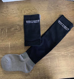 Mens Riding Socks - Black & Navy