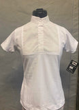 White T-Shirt style shirt - Ratcatcher Collar / White Tee